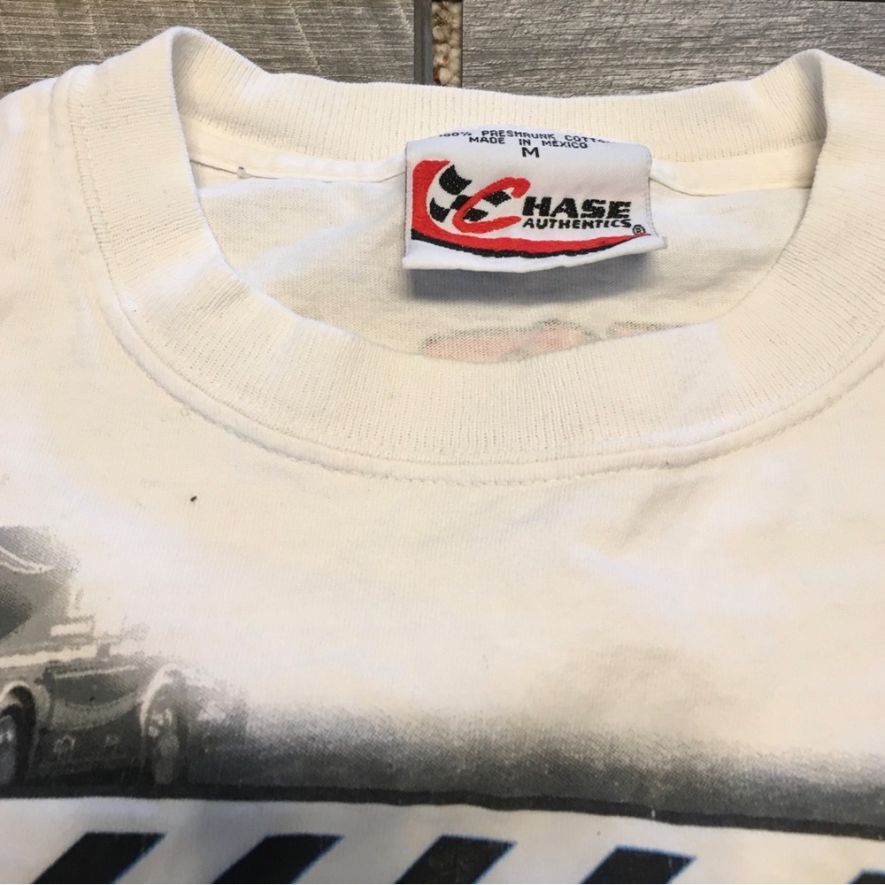 Vtg Chase Authentics Jeff Gordon All Over Racing NASCAR Mens T-shirt Tee Medium - Picture 4 of 9